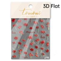 Chinese Sexy Nine-tailed Fox Mask Red Equinox Flowers Tragedy Love Soft Reliefs Self Adhesive Nail Art Stickers Manicure Decals gray