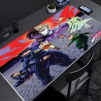 JoJo's Bizarre Adventure Mouse Pad - Non-Slip Rubber Base, Smooth Surface for Work,Gaming,Office,And Home Use, Desk Mouse Pad 30cmx60cm