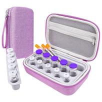 Waterproof Pill Storage Box Groove Fixation Insulin Cooling Bag Insulin Organizer  Cold Storage Style 5 Purple