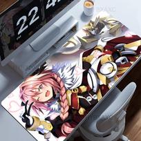 Large Anime Esprt Gaming Mouse Pad Hd Printing Computer Keyboard Mat Pc Rubber Accessories Hybxaxc Fate Aastolfo Anime Carpet 800x300x2mm gray