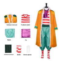 Buggy Cosplay Kostiumas Su Medvilnės Mišinio Audiniu Anime Gerbėjams S blue