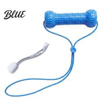 Dog Oral Hygiene Supplies Silicone Dental Chew Toy, Easy Teeth Care Brushing Aid, Aid for Pets Anti-bacterial Texture Mouth Opener Small Medium Large E