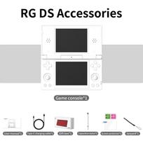 ANBERNIC RG DS Dual-Screen Flip Retro Handheld Console 4  IPS RK3568 Android 14 Hall Magnetic Hinge 4000mAh Stylus Gift
