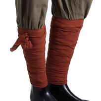 Medieval LARP SCA Viking Putties Leg Wraps With Clasps Vintage Mens Viking Pirate Costumes Cosplay Accessories One Size&Medieval Accessories black