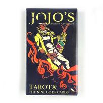JoJo's Bizarre Adventure Tarot Cards The Nine Gods Cards Anime Tarot Deck Fortune Telling Divination Card Game Collectible Cards įvairiaspalvis