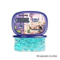 30/50Pcs Scented Gel Airs Freshener Odor Removal Sewer Cleaner For Sinks Drains Gel Water Film Soluble In Water For Kitchen 3 blue
