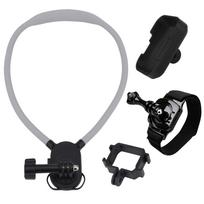 Neck Holder+Viewfinder Wrist Strap For DJI Osmo Pocket 4P,First-Person View Mount Remote Control Mount gray