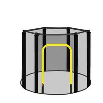 Round Kids Mini Trampoline Enclosure Net Pad Rebounder Outdoor Exercise Home Toys Jumping Bed Safety Net Protection Guard