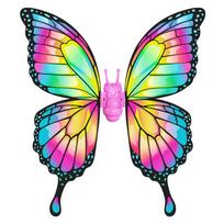 Angel Wing Easter Wing Butterfly Wing Electric Elf Wing Halloween Wing for Party yellow