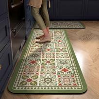 Virtuvė Grindų Kilimėlis Miegamasis Svetainė Ilga lova Kilimėlis Prieškambaris Minkštas Skalbiamas Kilimas Neslysta Vonios Įėjimo Kilimėlis 40cmx120cm 1pc gray