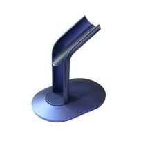 Hair Dryer Rack Table Top Metal Hanger Vertical Hair Dryer Shelf for HD08 HD15 HD16 No Punching Desk Blow Dryer Bracket mėlyna