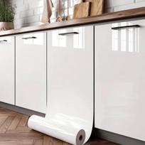 Lipni sienų danga su marmuro raštu – Vandeniui atspari vinilinė lipni plėvelė virtuvės namų dekoravimui (40 cm/55 cm plotis) 40X200CM