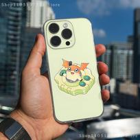 Cartoon D-Digimon  Phone Case For iPhone 17,16,15,14,13,12,11 Pro,Max,Plus,X,XS,XR,SE4,E Mini Transparent Soft Cover iPhone14PRO black