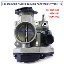 Throttle Body for DAEWOO Chevrolet Rezzo Tacuma Vivant Nubira 1.6L Body Acceleration 96447930 96345590 96253560 gray