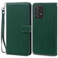 A52 A52S dėklas Samsung Galaxy A52 dėklas Odinis piniginės tipo atverčiamas dėklas Samsung Galaxy A52s dėklas 5G Apsauginis dangtelis Fundas Samsung A52S 5G black