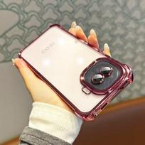 For Vivo iQOO 15R Z11 Turbo Case Fashion Electroplated Soft Silicone Transparent Cover Equipped With Camera Protection Shell Vivo iQOO Z11 Turbo žalia