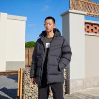 Vyriškas striukė Nike Therma FIT pūkinė striukė vyrams L gray