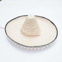 Sombrero Mexican Party Hat Halloween Beach Hat Summer Sun Hat  Women 53CM-3