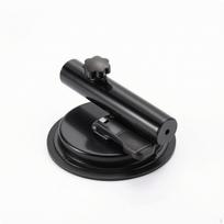 Car Flag Pole Suction Mount Drill Cup Bracket Adjustable Vehicle Flagpole S gray