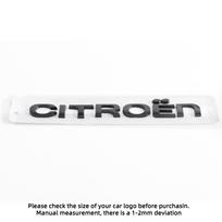 1 vnt. 3D ABS automobilio raidės emblemos lipdukas Automobilio kėbulo bagažinės dekoratyvinis lipdukas Citroen C2 C4 C5 Aircross VTS C-ELYSEE Berlingo C4L 1pcs white