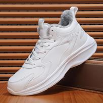 Plus Big Size 49 50 51 Winter Leather Sneakers Casual Sports Shoes Super Warm Inner Plush Frost-Resistant 48 juoda