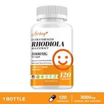 Airboy - 3000mg Rhodiola Rosea 10:1 Extract Dietary Supplement - Brain and Mood Health 120*1