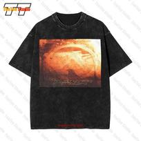 Aphex Twin Selected Ambient Works Vol 2 Vinyl Cd Cover Vintage Oversized Tshirt Tee Cm6o XL brown