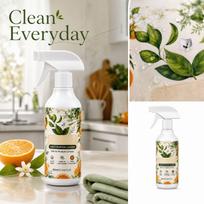 Multi-Purpose Cleaner for Kitchen, Bathroom and Household Surfaces One Size gray