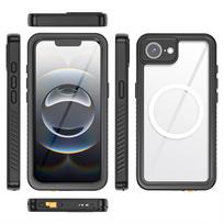 For IPhone 16E Phone Case, Transparent Full Coverage, Waterproof Depth Up To 2 Meters, 360-Degree Drop Protection, Magnetic iPhone 16e juoda