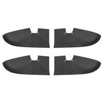 For 2003-2008 n version Toyota Corolla door armrest Car Interior Door Armrest Handle Leather Cover Trim juoda
