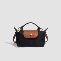 For Bags Cloth Nylon Women Dumplings Bags Lightweight Waterproof Tote Bags Oneshoulder Crossbody Tote Commuting Bags Matches the image,Large size brown