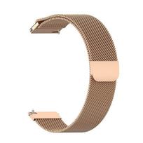 Watch strap For Garmin vivomove sport/Garmin Venu 2 plus milanese 20MM rožinio aukso spalvos