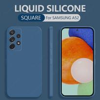 Liquid Silicone Case For Samsung Galaxy A52 A55 S25 Edge S20 FE S21 Ultra A17 A35 S23 S26 A57 A54 A53 A56 5G S22 S24 Ultra Funda