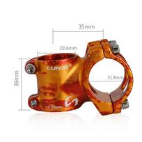 MTB Road Bike Short Stem 31.8mm 35mm Aluminum Alloy Ultralight 1-1/8  Front Fork Handlebar Stems