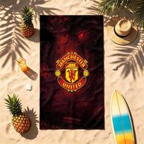 Manchester United (5) Tema Paplūdimio rankšluostis Atsparus smėliui Minkštas ir patogus Tinka baseinui, stovyklavimui, jogai ir nardymui Kelioninis 70cmx140cm(27x55inch) black