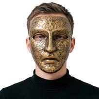 Halloween Baldwin IV Grimace Face Mask Costume Prop
