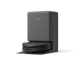 Ecovacs DEEBOT T90S PRO OMNI Vacuum Cleaner,Robot,Wet&Dry,40000Pa,TruEdge 3.0,ZeroTangle 4.0,OZMO Roller 3.0,Black+OMNI Auto-Emp