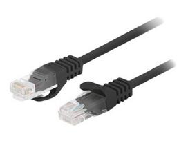 Lanberg Patchcord CAT.6 UTP 0.5M fluke passed 10-pack, Black | PCU6-20CC-0050-BK