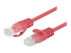Lanberg Patchcord CAT.6 UTP 3M fluke passed 10-pack, Red | PCU6-20CC-0300-R