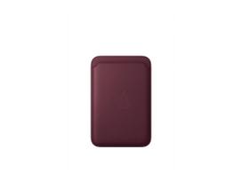 APPLE iPhone FineWoven Wallet with MagSafe - Burgundy | Apple