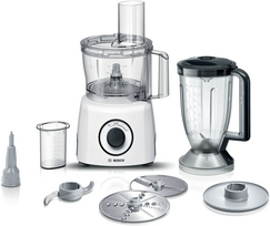 Bosch Food Processor | MCM3230W MultiTalent 3 | 800 W | Number of speeds 2 | Bowl capacity 2.3 L | White
