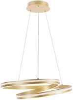 Šviestuvas lubų Candellux Lighting Santa 31-54036, LED, 3000 - 6500 °K, 1 x 32 W, balta sp. / aukso sp.