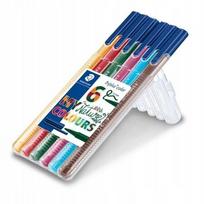 Staedtler Triplus 1mm spalvoti markeriai, 6 vnt.