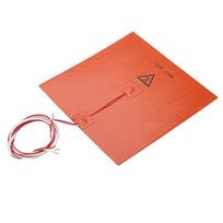 3D Printer Accessories Silicone Hot Heated Bed Heating Pad 200*200mm220v 200w brown