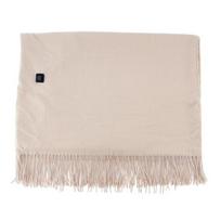 USB šildoma skara moterims Nešiojama dėvima šildanti antklodė su kutų dizainu Išmanaus temperatūros reguliavimo šildymo šalikas žiemai 1 Set beige