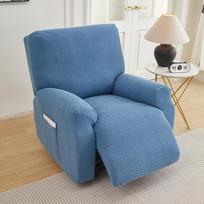 1/2/3 vietų recliner sofos užvalkalas Vienspalvis pagalvėlės užvalkalas Sofos užvalkalas Lazy Chair Žakardinis Vandeniui atsparus Lapo formos Sofos užvalkalai 1pc 1 seater