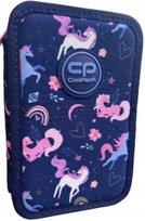 Coolpack Jumper 2 Dvigubas Pieštukų dėklas su vienaragiu