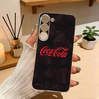 Hot C-Coca C-Cola Vintage Phone Case For Samsung Galaxy A71,A70,A52,A51,A40,A30 Transparent Cover Samsung a12 black