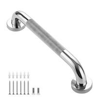 Bathroom Tub Toilet Handrail Grab Bar Stainless Steel 300/400/500Mm Anti Slip Shower Safety Support Handle Towel Rack gray