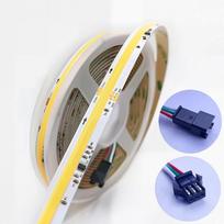 0.5-10m COB WS2811 LED Light Strip DC24V 360LEDs Addressable Flow Effect Flexible 3000K/4000K/6000K for Indoor Home Decoration 0.5m